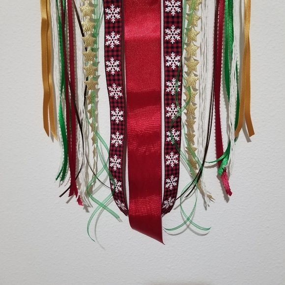 🌸 Medium One-of-a-kind Handmade Christmas Boho Dream Catcher Wall Home Decor - Picture 5 of 5